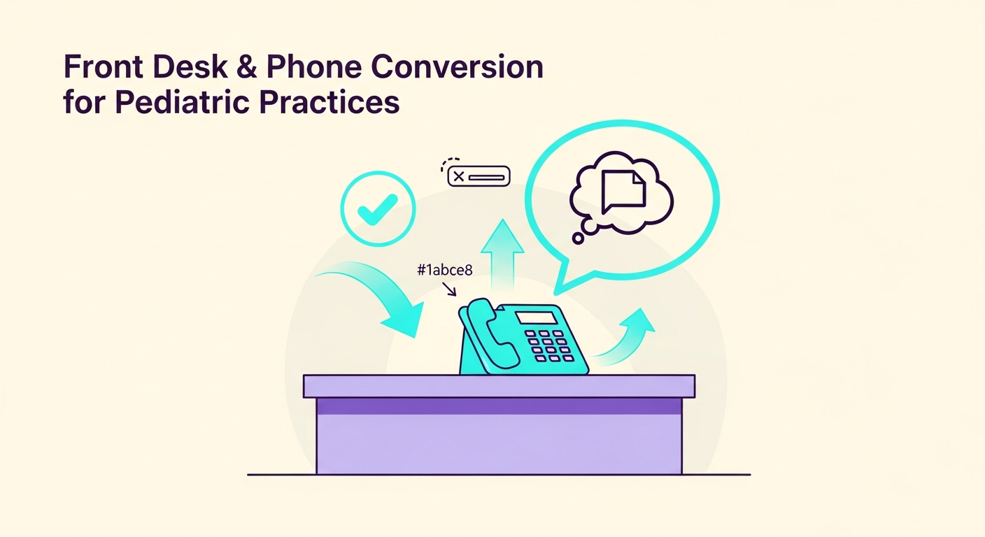 Front Desk & Phone Conversion for Pediatric Practices